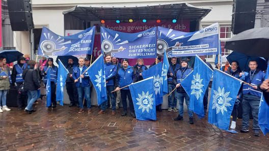 Warnstreik in Koblenz