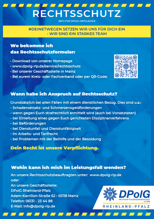 Rechtsschutzflyer